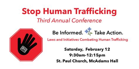 stop human trafficking conference st paul church