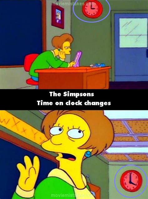 50 Mistakes In The Simpsons