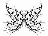 Butterfly Tribal Drawings Tattoo Deviantart Clipart Pencil Drawing Designs Simple Clip Tattoos Cliparts Library Clipartbest sketch template
