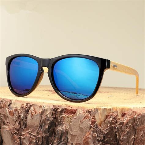realstar 2018 fashion wood legs brand sunglasses for women men vintage