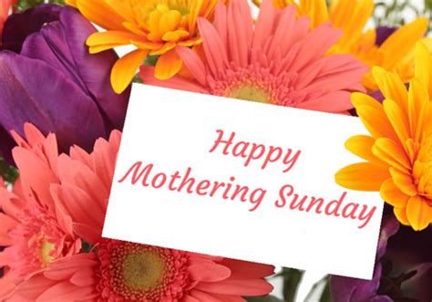 happy mothering sunday poster