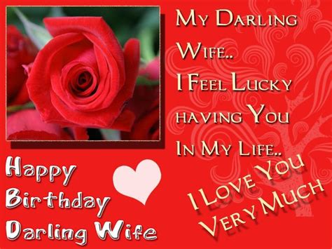 Happy Birthday Wishes For Wife With Images Quotes And