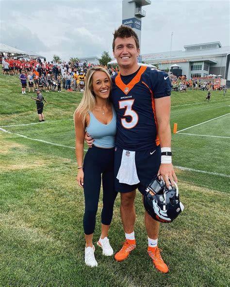 broncos qb drew lock shows off engagement photos after proposing to his