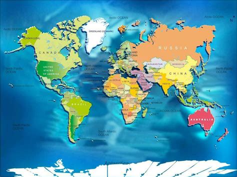 world map  countries glossy poster picture photo maps globe country