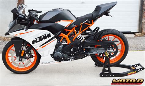 ten ktm rc  upgrades  moto  racing cycle news