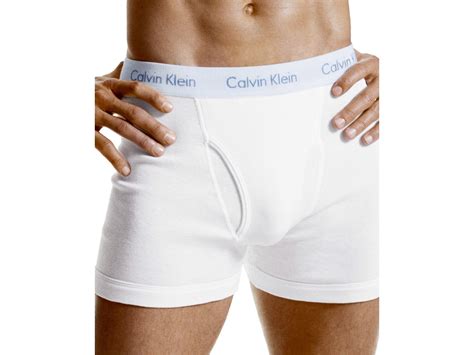Lyst Calvin Klein Flexible Fit Boxer Briefs In White For Men