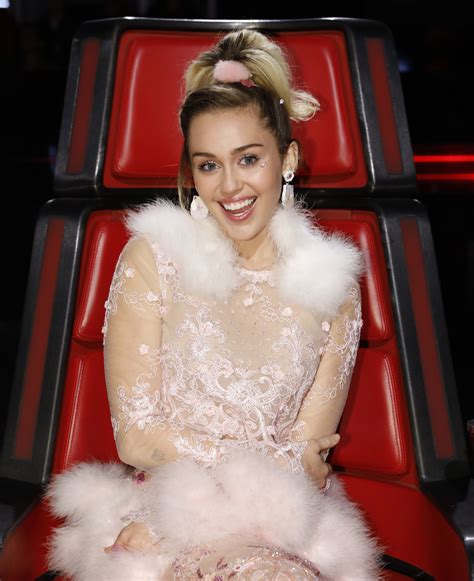miley cyrus was a sugar plum fairy on the voice finale and here s how