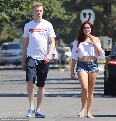 ariel winter slips into her favorite pair of daisy dukes daily mail