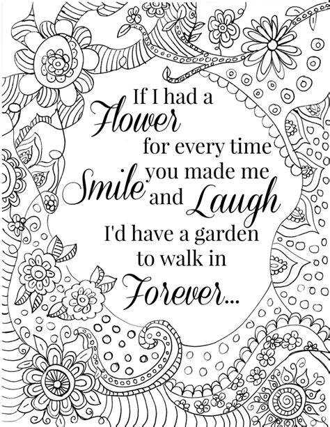 quote coloring pages  adults  teens  coloring pages