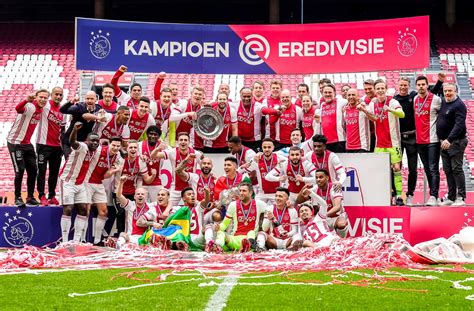 ajax clinch eredivisie title  record extending  time