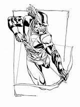 Arrow Green Coloring Pages Printable Justice League Jla Getcolorings Print Popular Books sketch template