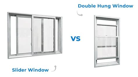 slider windows  double hung pros cons  cost difference