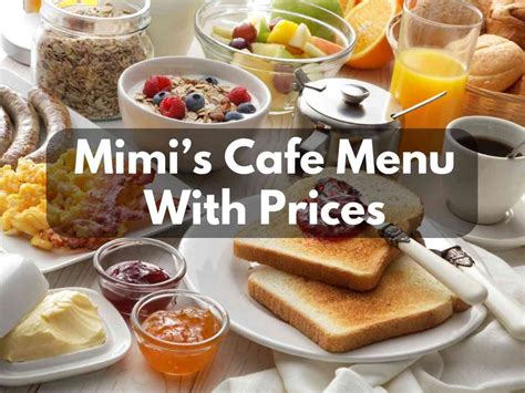 mimis cafe menu  prices   modern art catering