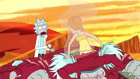 Rick And Morty Adult Swim Promo With Summer Raising