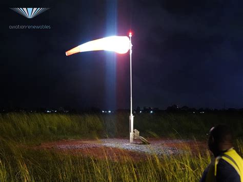 windsock lighting systems delivered  african civil aviation authority