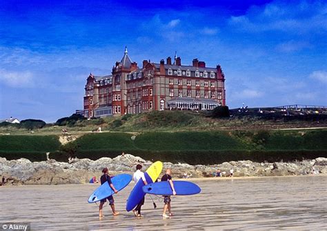 hotel review the headland hotel fistral beach cornwall daily mail online