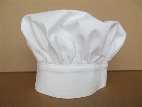 white chef hat  bakers hat