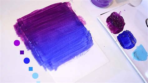 peinture comment faire un dégradé avec plusieurs couleurs