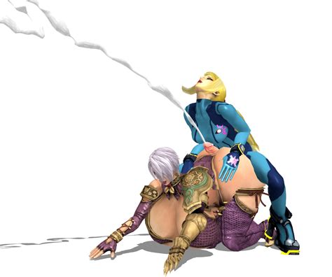 Rule 34 3d Ahe Gao Ass Blonde Hair Buttjob Crossover Cum