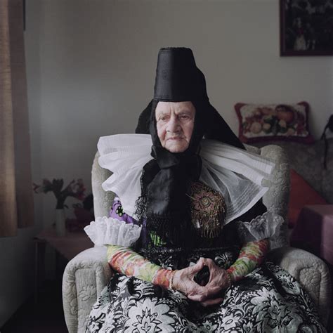 Portraits Of Elderly German Women Who Continue To Dress In Traditional