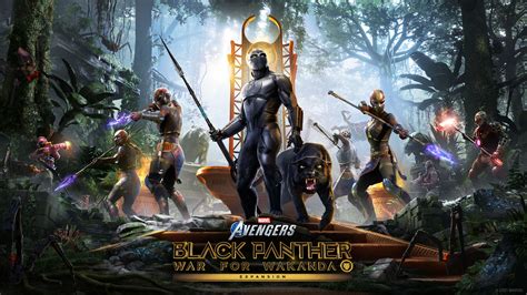 marvels avengers war  wakanda adds black panther  biggest