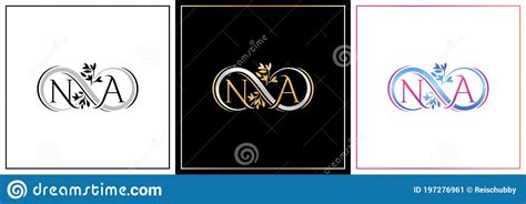 na monogram na initial wedding na logo company na icon business