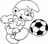 Coloring Smurf Potato Soccer Sweet Pages Getdrawings Wecoloringpage sketch template
