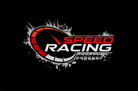speed racing logo branding logo templates creative market