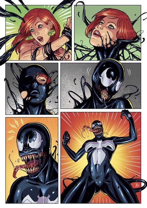 she venom transformation commission by messier61 venom