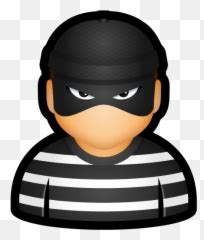 transparent robber emoji images page  emojipngcom