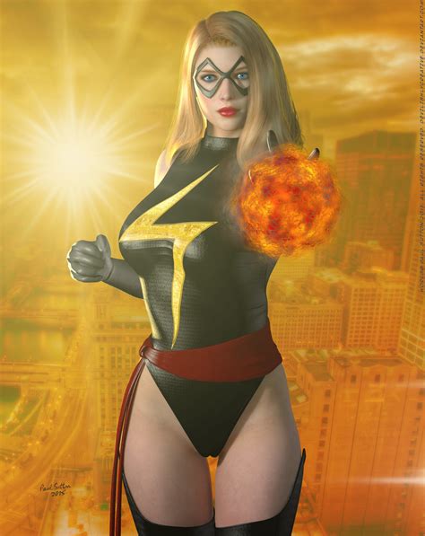 Read Ms Marvel Cosplay Body Paint Art Cosplay Hentai