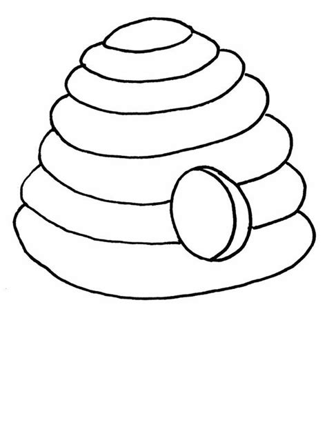beehive coloring pages