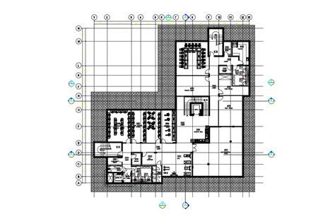 storey commercial building floor plan dwg   design talk