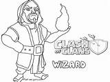 Clash Clans Coloring Pages Wizard Printable Kids Tower Print Golem Superheroes Getdrawings Coloringbay sketch template