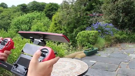 parrot bebop drone  sky controller review youtube