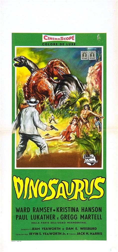 Dinosaurus 1960 The Visuals The Telltale Mind Film Poster