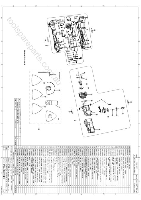 Ryobi Rmt1801 Spare Parts