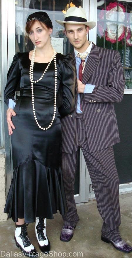 Historical Characters Bonnie And Clyde Vintage Attire Costumes