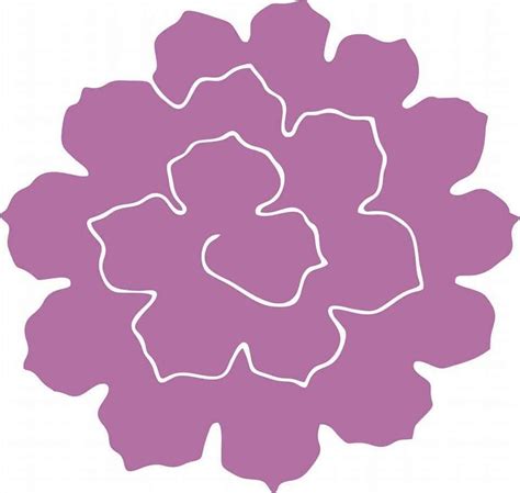 printable rolled paper flower template