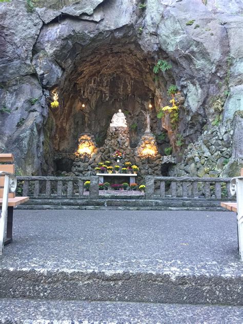 grotto  portland    breathtaking place  meditation