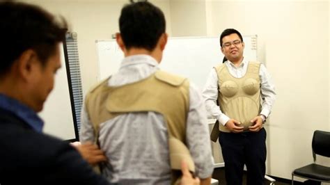 Why Japanese Bachelors Are Wearing Pregnancy Vests In Order To Find A