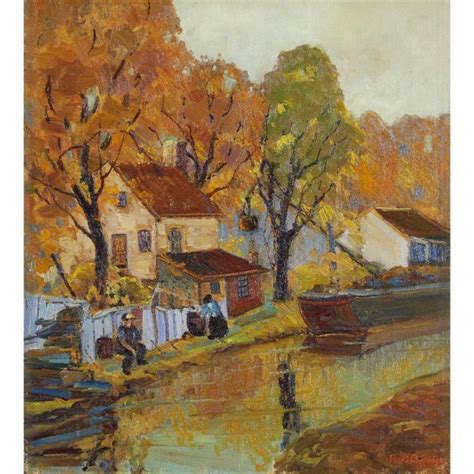 fern isabel coppedge american 1883 1951 autumn along the
