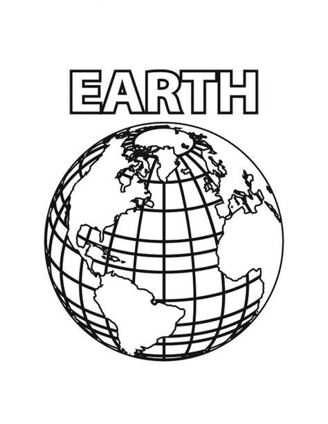 printable earth coloring pages  kids   coloring pages