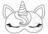 Unicorn Sleep Coloringpage sketch template