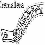 Cremalleras A90 sketch template