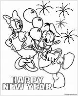 Coloring Pages Years Year Disney Kids Toddlers Printable Sheets Color Happy Cool2bkids Donald Coloringpagesonly Printables Duck Online Print Cartoon Christmas sketch template