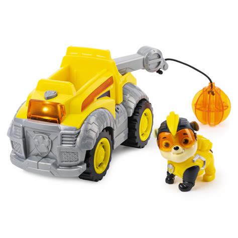 paw patrol mighty pups super paws rubbles deluxe vehicle  lights  sound walmartcom