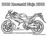 Pages Coloring Kawasaki Colouring Bike Motorcycle Choose Board Boys Marvel Print sketch template