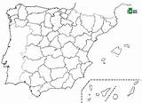 Mapa Provincias Mudo Imprimir Para Mapas España Mudos Atlas Espa Reproduced sketch template