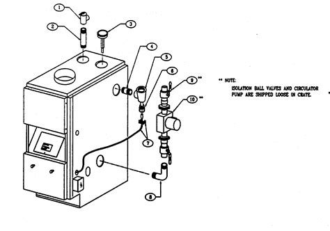 boiler controlspiping diagram parts list  model pwxvng dunkirk parts boiler parts